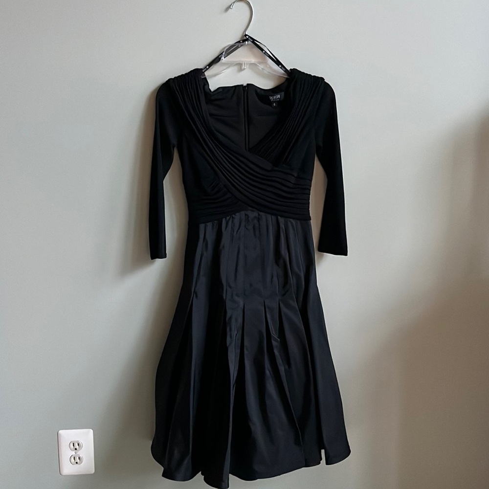Black dress for party’s or casual wear very good material
